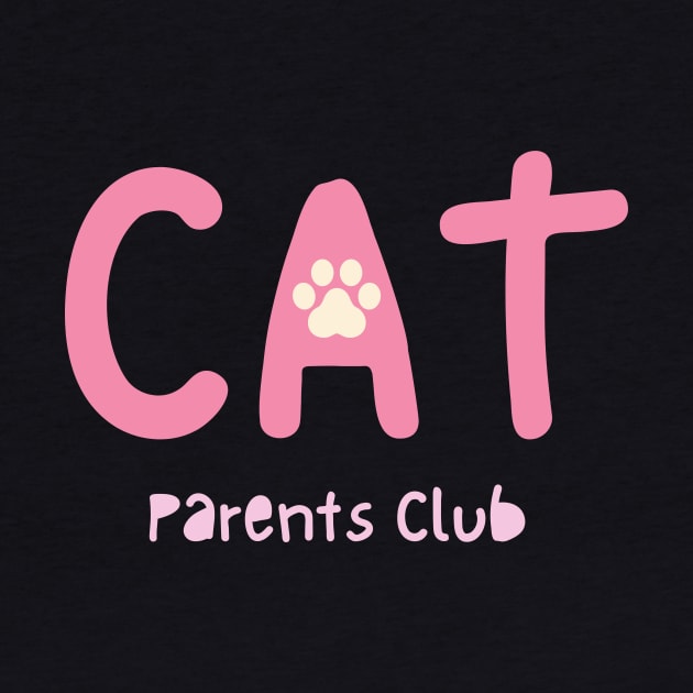 Cat Parents Club by PatternbyNOK